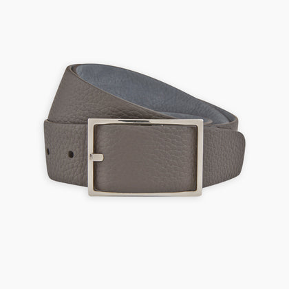 Nubuk Reversible Leather Belt Image 2