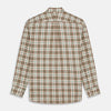 View 5 of product Green and Oatmeal Cotton Weekend Fit Langston Shirt
