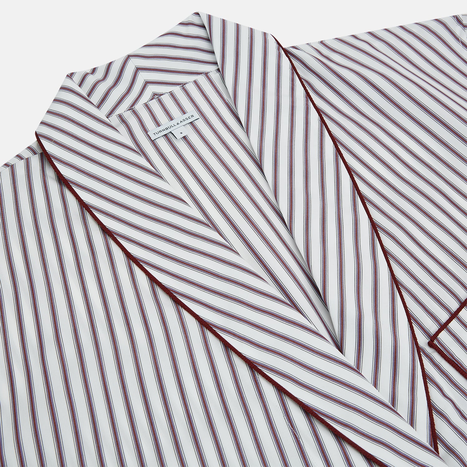 View 2 of product Burgundy Multi Stripe Winston Gown