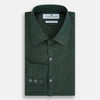 View 5 of product Forest Green Linen Westminster Shirt
