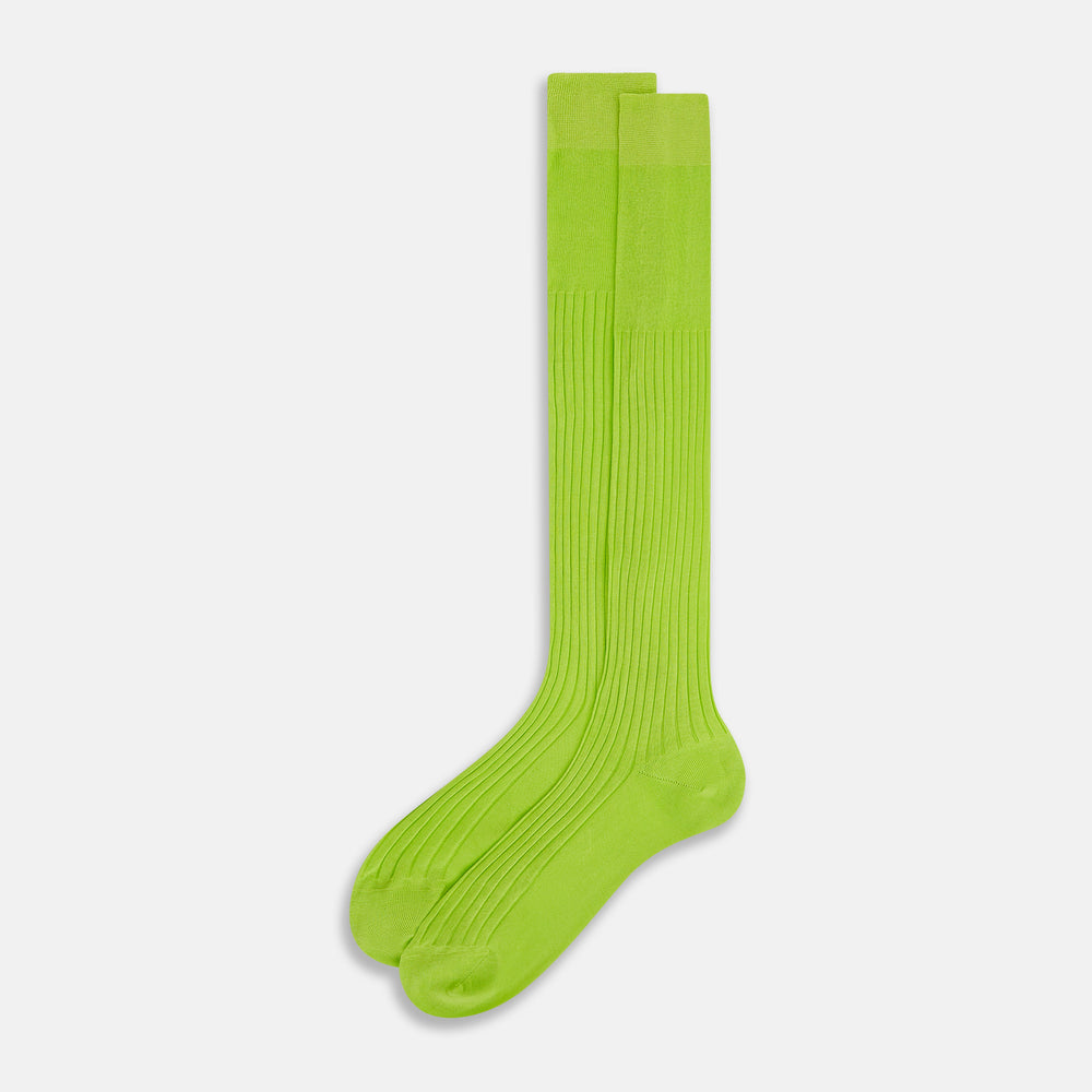 Lime Long Socks