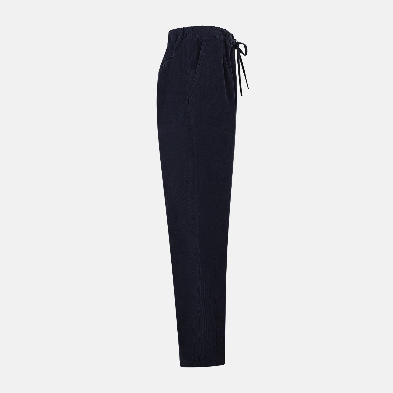 View 4 of product Light Navy Corduroy Miles Trousers