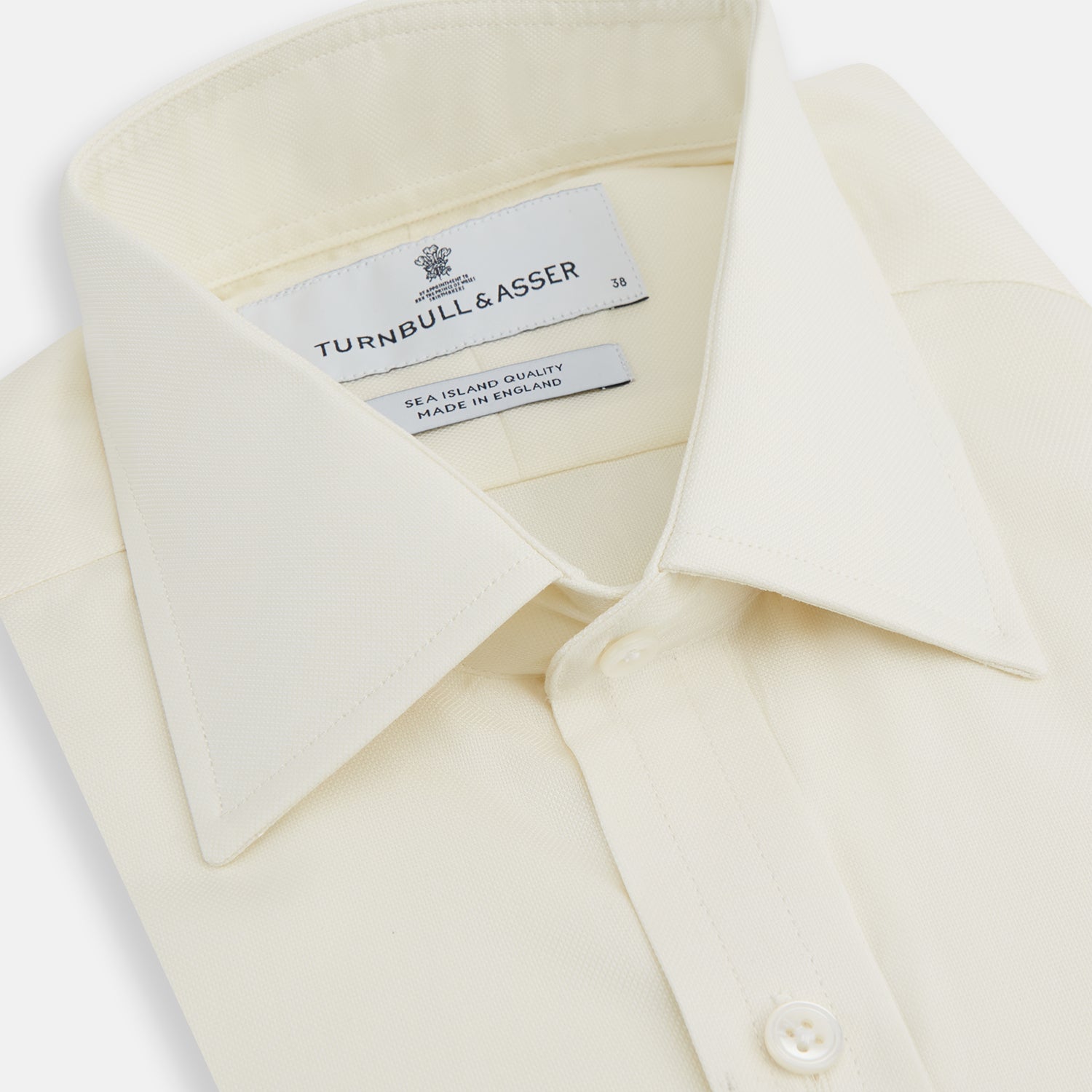 View 2 of product Tomorrow Never Dies Cream Cotton Hamburg Shirt As Seen on James Bond