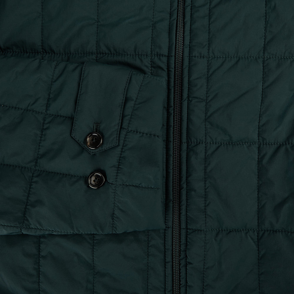 Battersea Forest Green Quilted Jacket