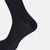 View 4 of product Navy Long Socks