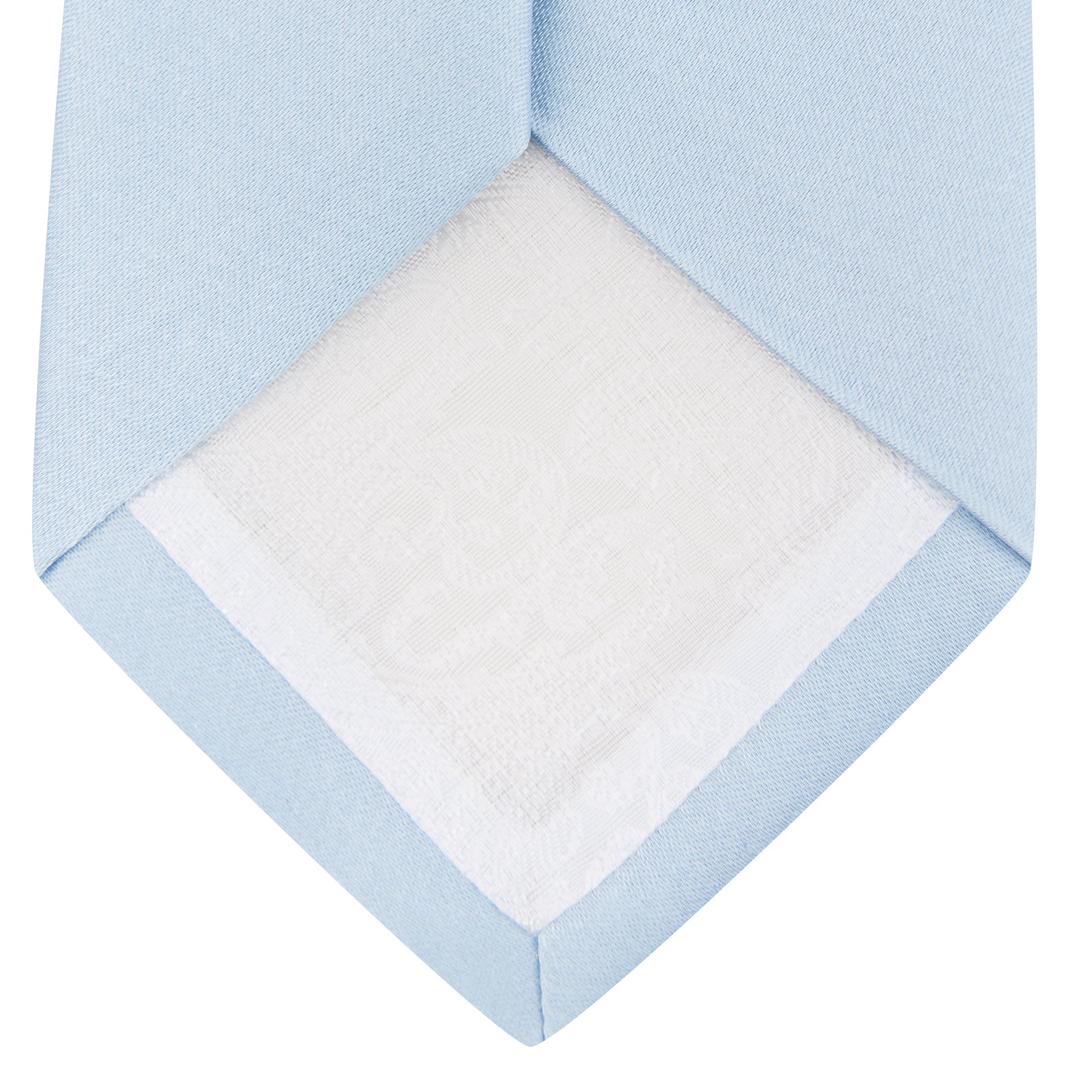 View 4 of product Plain Woven Satin Silk Tie