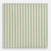 View 1 of product Hand Rolled Green Double Stripe Handkerchief