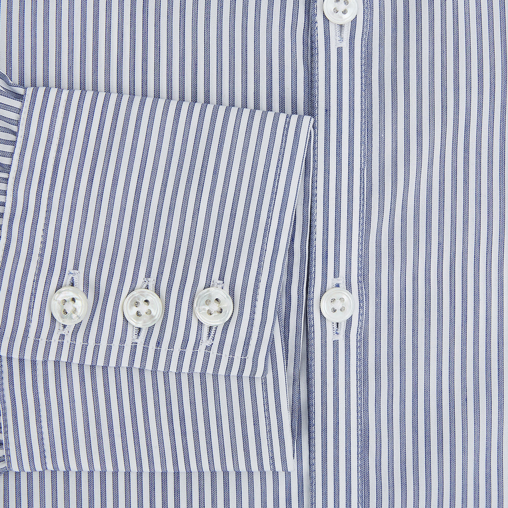 Navy and White Stripe Westminster Shirt