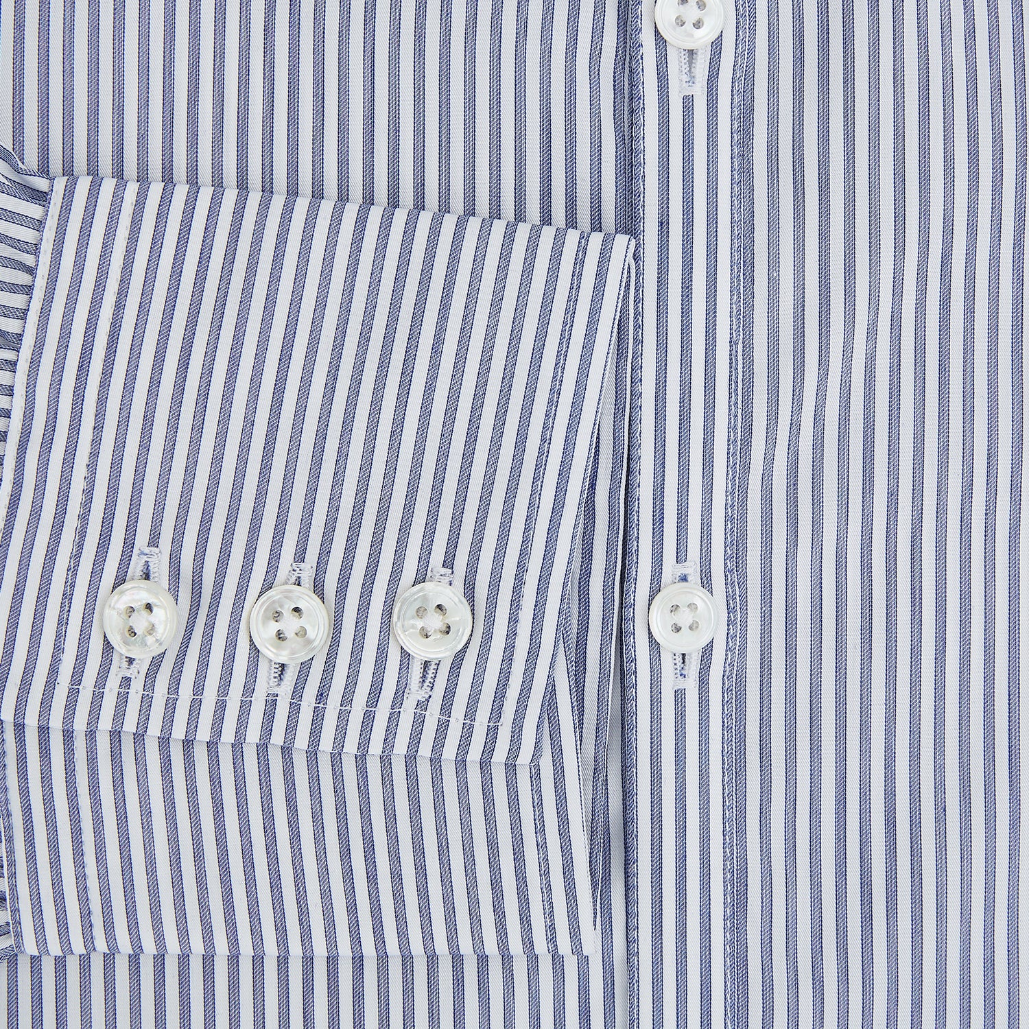 View 4 of product Navy and White Stripe Westminster Shirt