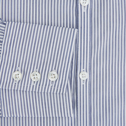 Navy and White Stripe Westminster Shirt Image 3