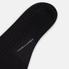 View 3 of product Black Wool Mid-Length Socks