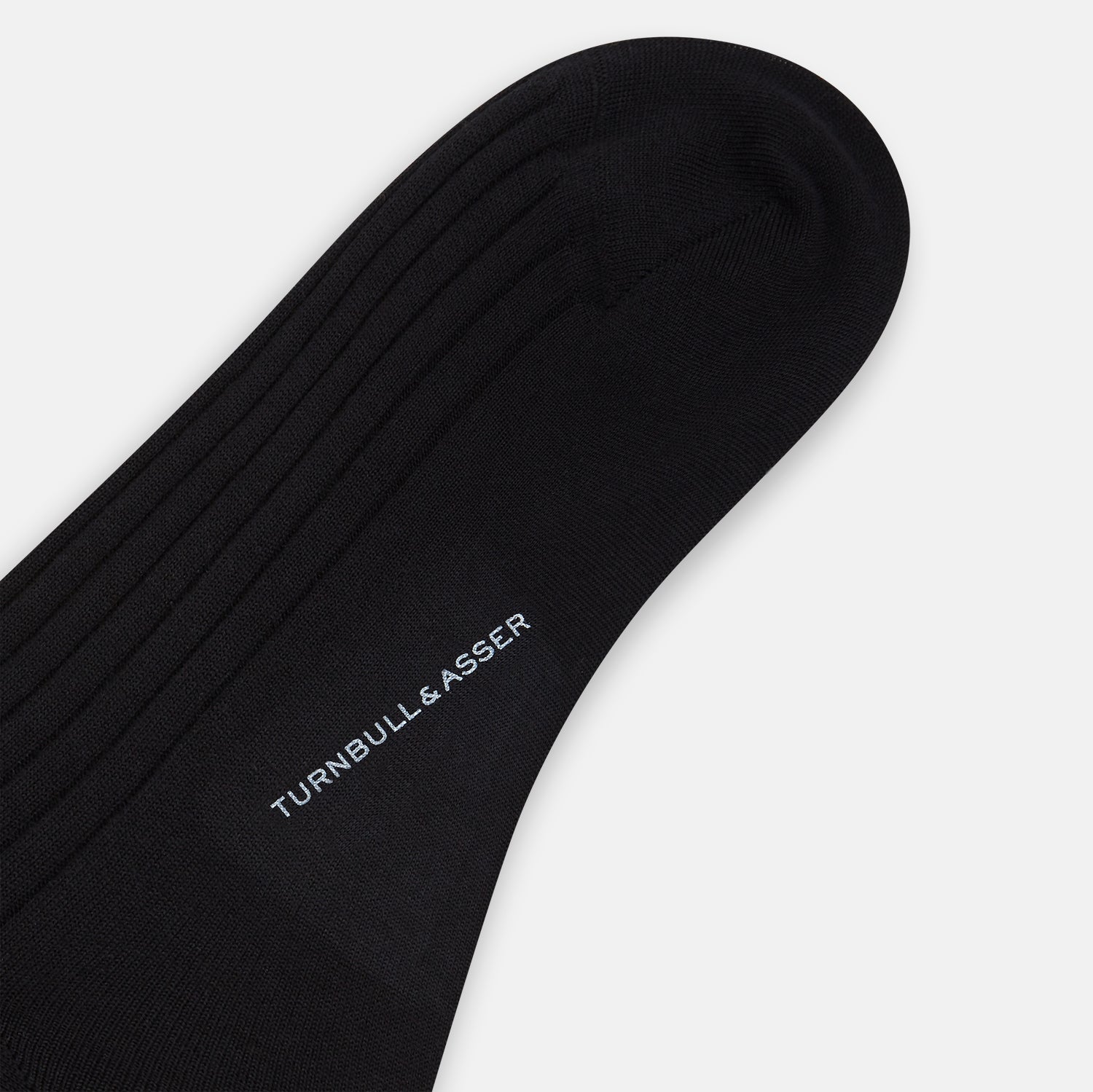View 3 of product Black Wool Mid-Length Socks