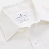 View 3 of product White Cotton Weekend Fit Langston Shirt