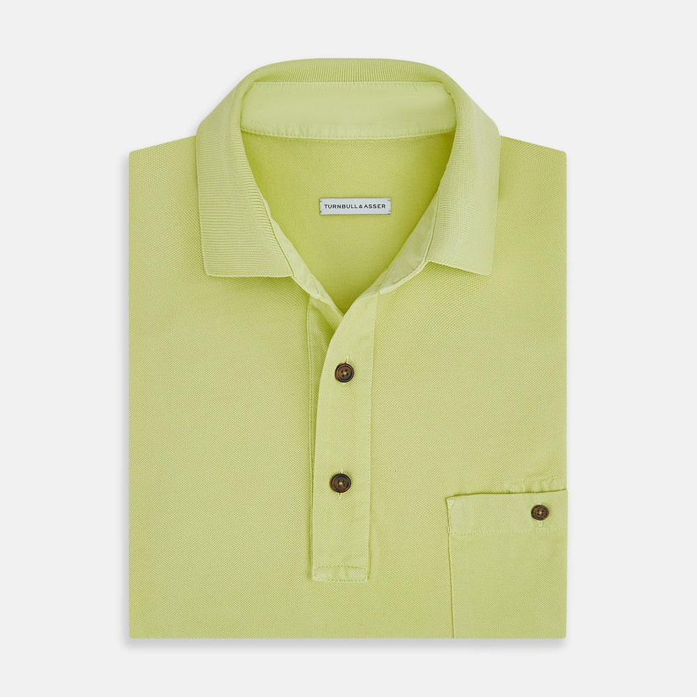 Lime Green Polo Shirt