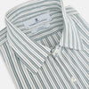 View 2 of product OLIVE & SAGE GREEN MULTI TRACK STRIPE WESTMINSTER SHIRT