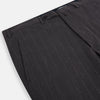 View 2 of product Dark Chocolate Striped Edmund trousers