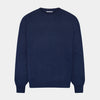 View 1 of product Navy Merino Round Neck Jumper