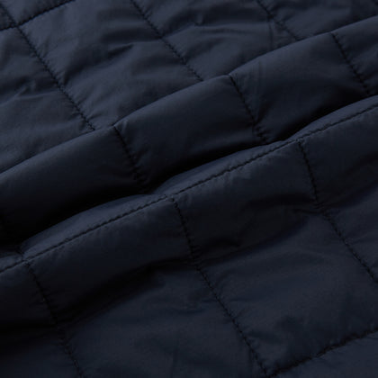 Navy Quilted Gilet Image 3