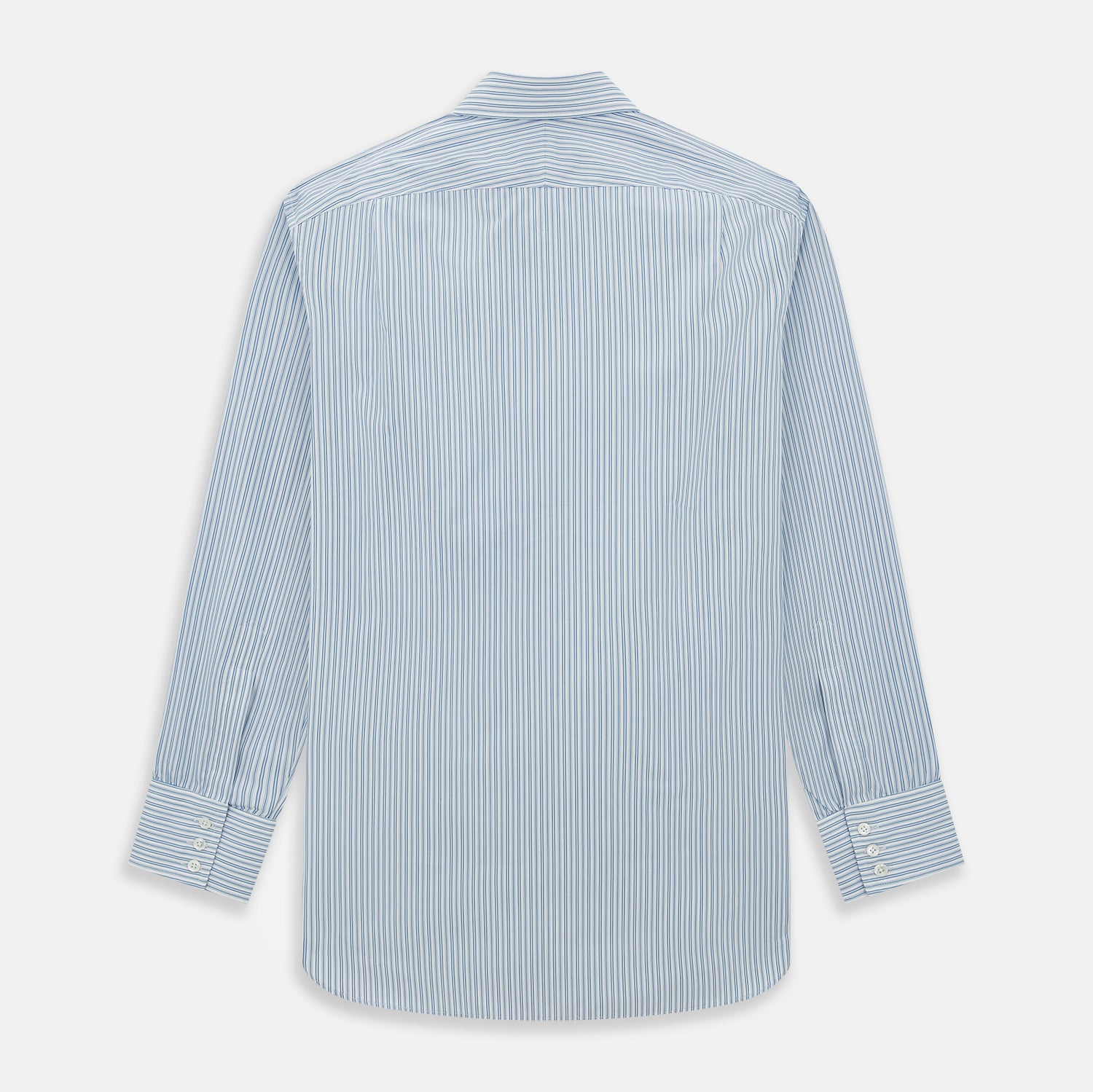 View 3 of product Sky Blue Double Stripe Mayfair Shirt