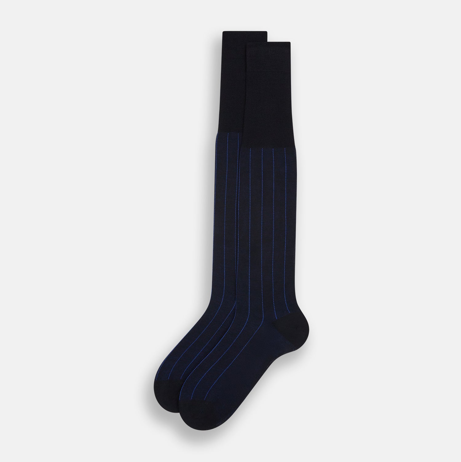 View 2 of product Azzurro/violet Dash Striped Long Socks