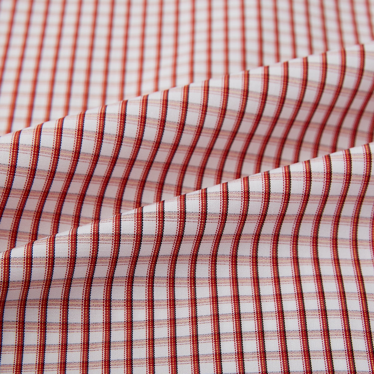 View 4 of product Red Micro Shadow Check Mayfair Shirt