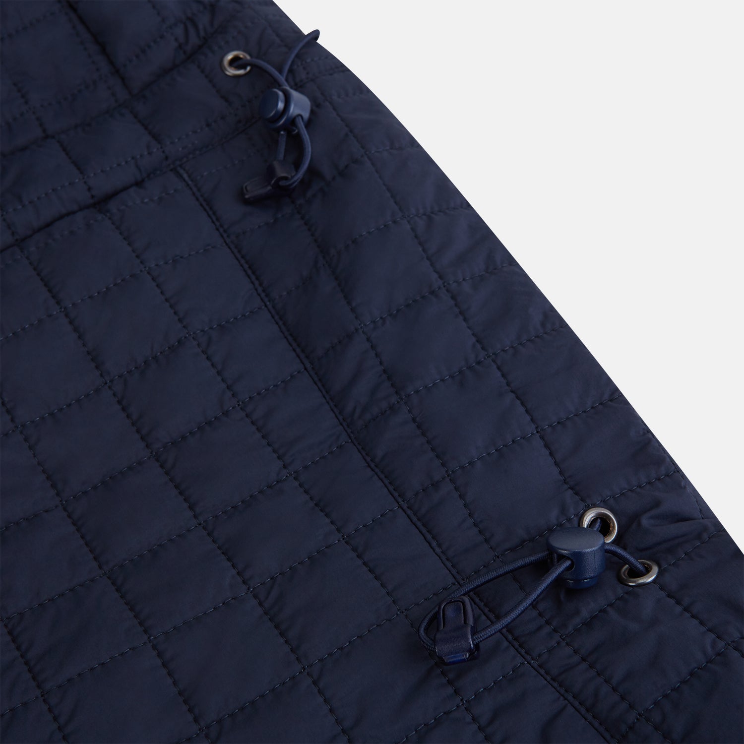 View 6 of product Navy Quilted Hood with Neck Warmer