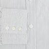 View 4 of product Midnight Blue and Grey Fine Stripe Mayfair Shirt
