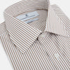 View 2 of product Coffee Shadow Stripe Mayfair Shirt