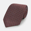 View 1 of product Burgundy Diamond Silk Tie