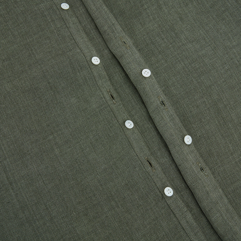 Sage Linen Westminster Shirt
