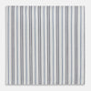 View 1 of product Navy and Light Blue Track Stripe Hand-Rolled Handkerchief