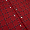 View 7 of product Dark Red Grid Check Windsor Shirt