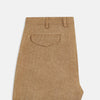 View 5 of product Camel Striped Linen Edmund trousers