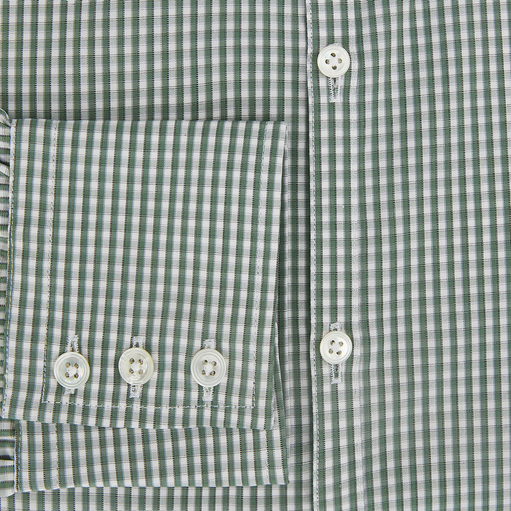 MELON GREEN MICRO SHADOW CHECK WESTMINSTER SHIRT