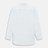 View 3 of product PLAIN WHITE WESTMINSTER SHIRT WITH TURNBULL COLLAR AND 3- BUTTON CUFFS