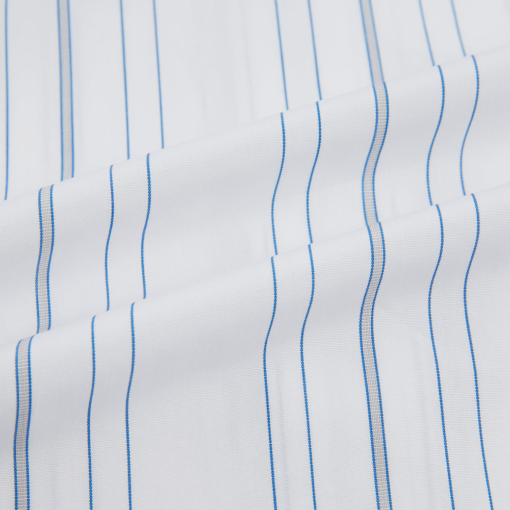 Pale Blue Multi Stripe Mayfair Shirt