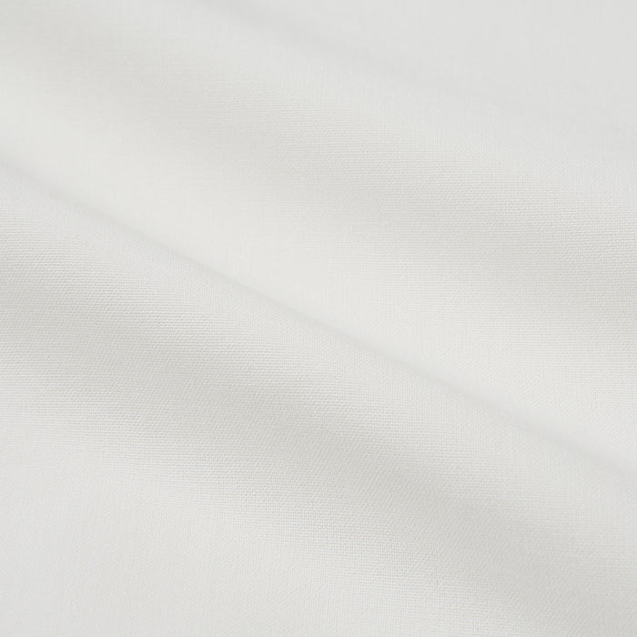 Cream Silk Tailored Fit Shirt Image 4