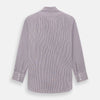 View 3 of product Burgundy Shadow Stripe Mayfair Shirt