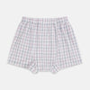 View 2 of product Purple and Orange Multi Graph Check Godfrey Boxer Shorts
