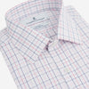 View 2 of product Pink Overlay Grid Check Mayfair Shirt