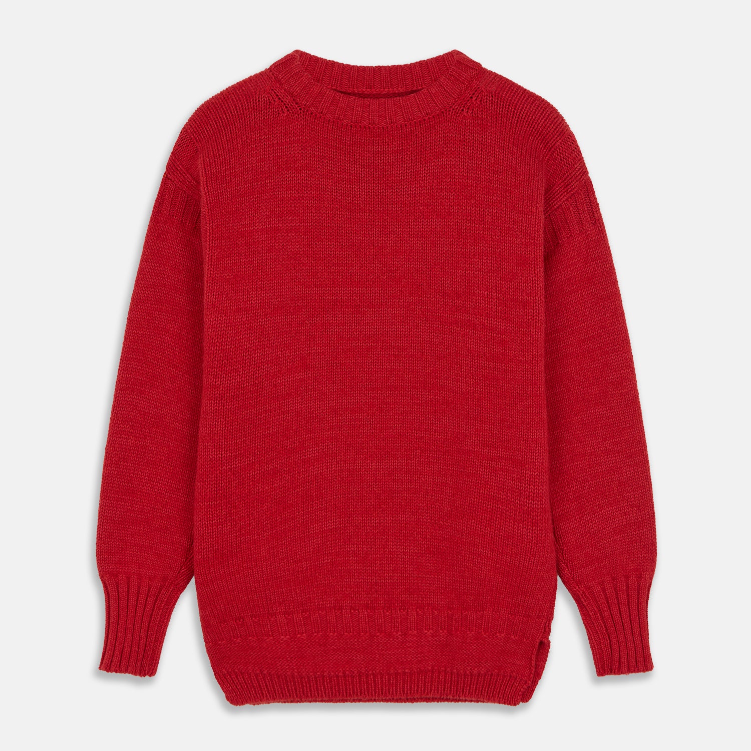 View 1 of product Red Lewis Guernsey Knitted Jumper
