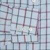 View 3 of product Blue and Pink Tattersall Check Mayfair Shirt