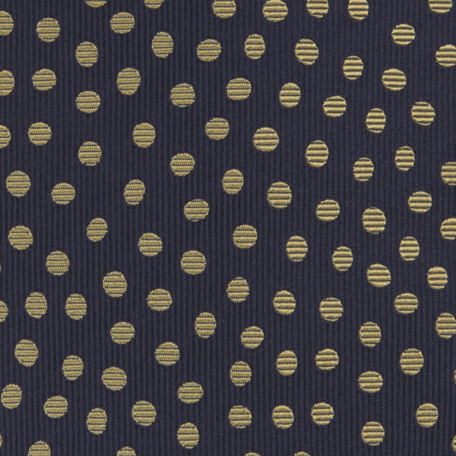 View 3 of product Navy and Gold Paint Spot Silk Tie