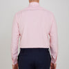 View 3 of product Pink End-on-End Shirt with T&A Collar and Double Cuffs