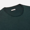 View 2 of product Forest Green Fine Merino Round Neck Jumper