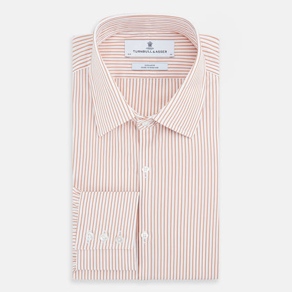 Orange Multi Stripe Westminster Shirt Image 4