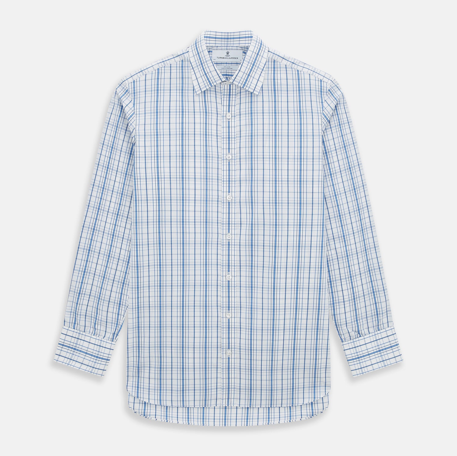 View 1 of product Blue Plaid Check Mayfair Shirt