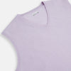 View 2 of product Lilac Cashmere V-Neck Vest
