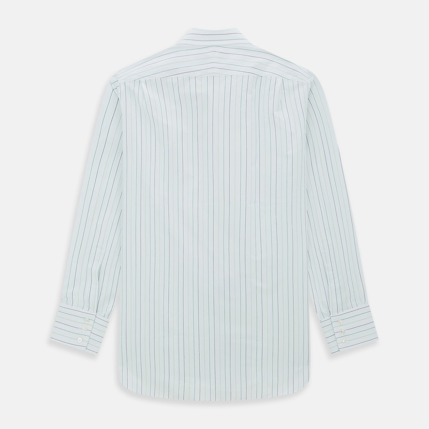 View 3 of product Green Wide Pinstripe Mayfair Shirt