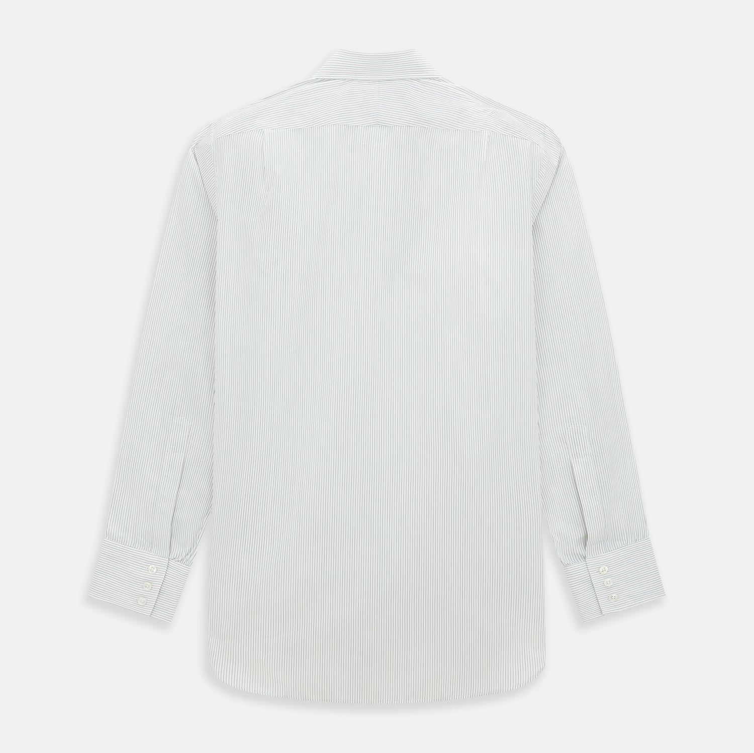 Petrol Hairline Stripe Mayfair Shirt